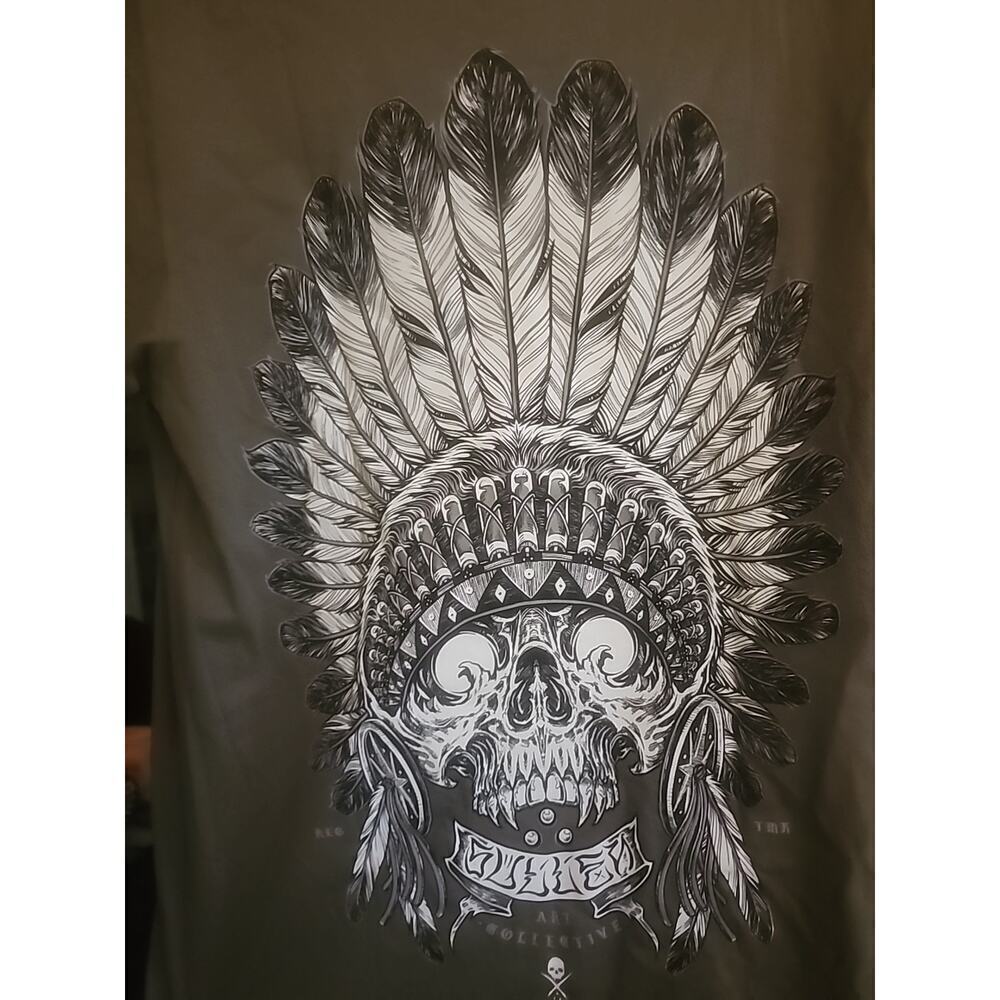 Sullen Art Collective Indigenous New Short Sleeve‎ Men`s T-shirt Small A123 Nice